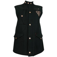 Jean Paul Gaultier - Gilet unisexe vintage pour sexe, taille M