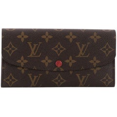  Louis Vuitton Emilie Wallet Monogram Canvas