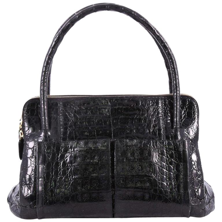 Nancy Gonzalez Linda Bag Crocodile Small