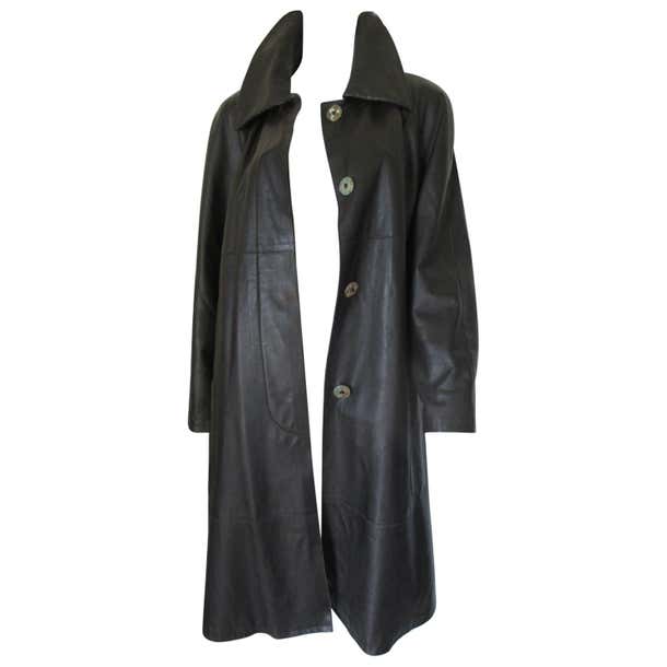 Fendi Leather Coat For Sale at 1stDibs | fendi leather jacket, fendi ...