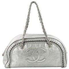 Chanel Luxe Ligne Bowler Bag Leather Medium