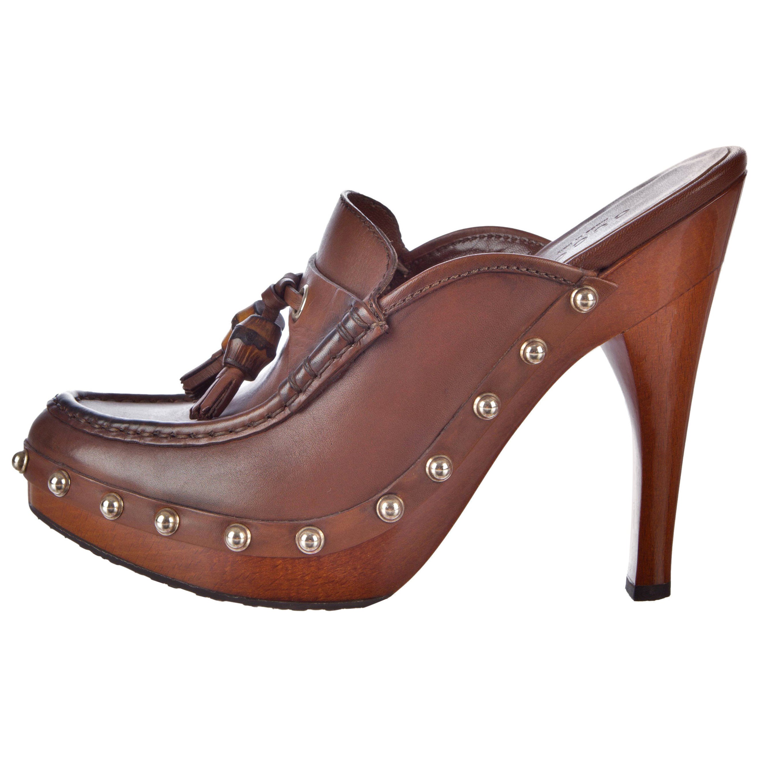 gucci python pumps