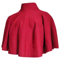  Alaia Cape Poncho Sweater 1980s