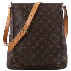 Louis Vuitton Musette Salsa Handbag Monogram Canvas GM 