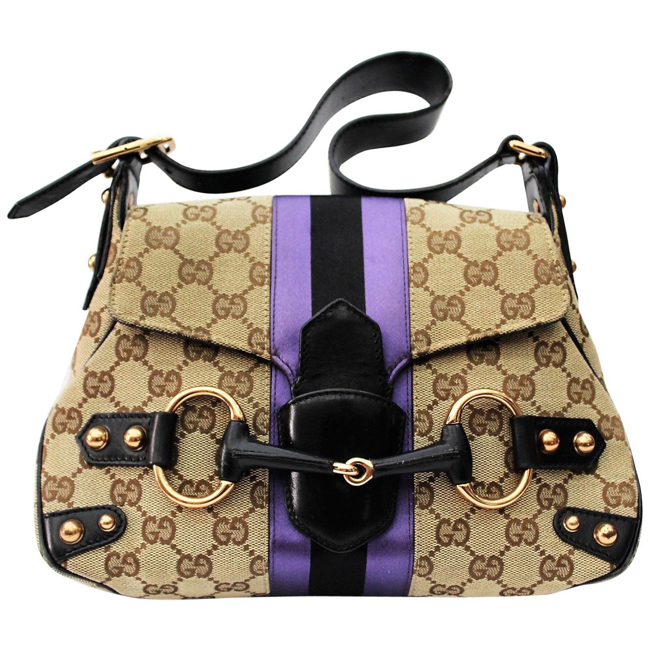 Gucci x Tom Ford Black Leather Gold Horsebit Chain Clutch Shoulder Flap Bag  at 1stDibs