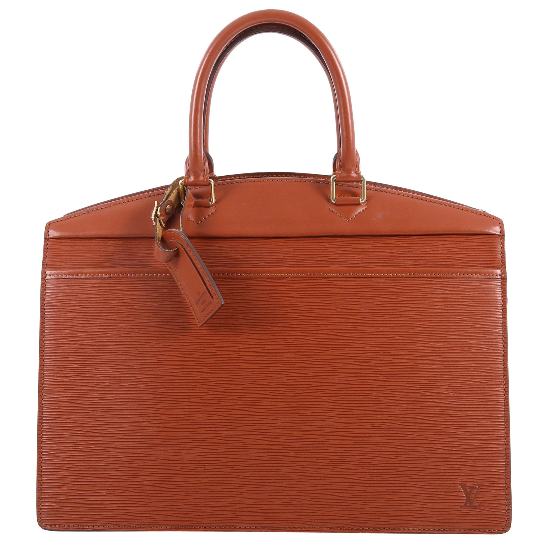 Louis Vuitton Riviera Handbag Epi Leather
