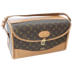 LOUIS VUITTON Vintage Monogram Sac Shopping Bag For Sale at 1stDibs