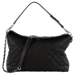 Chanel French Riviera Hobo Quilted Caviar Large