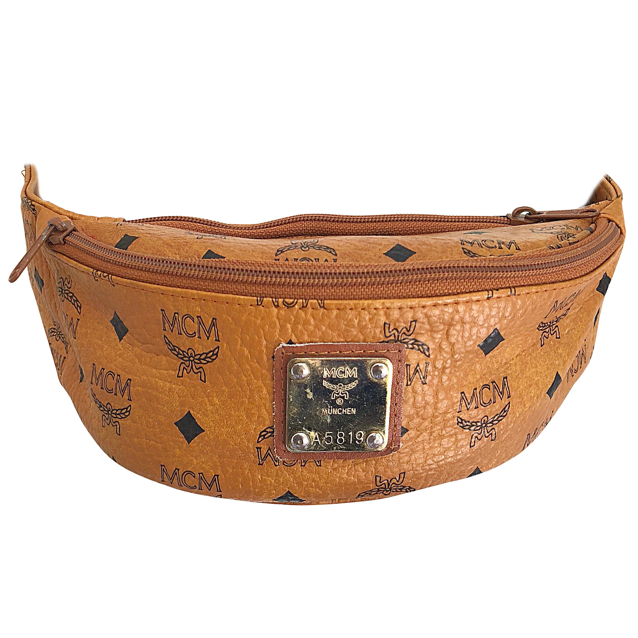 mcm waist pouch