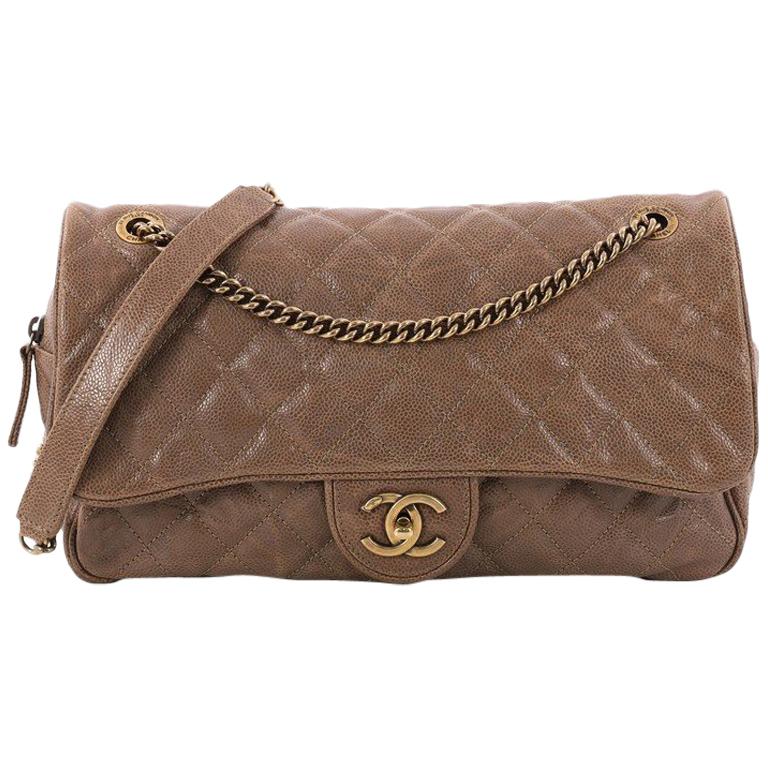 Chanel Classic Single Flap Bag Quilted Ombre Metallic Lambskin Mini  Metallic 1669902