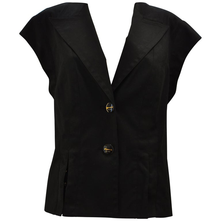 Jackets And Blazers  Motto Womens Black Applique Blazer - Sale
