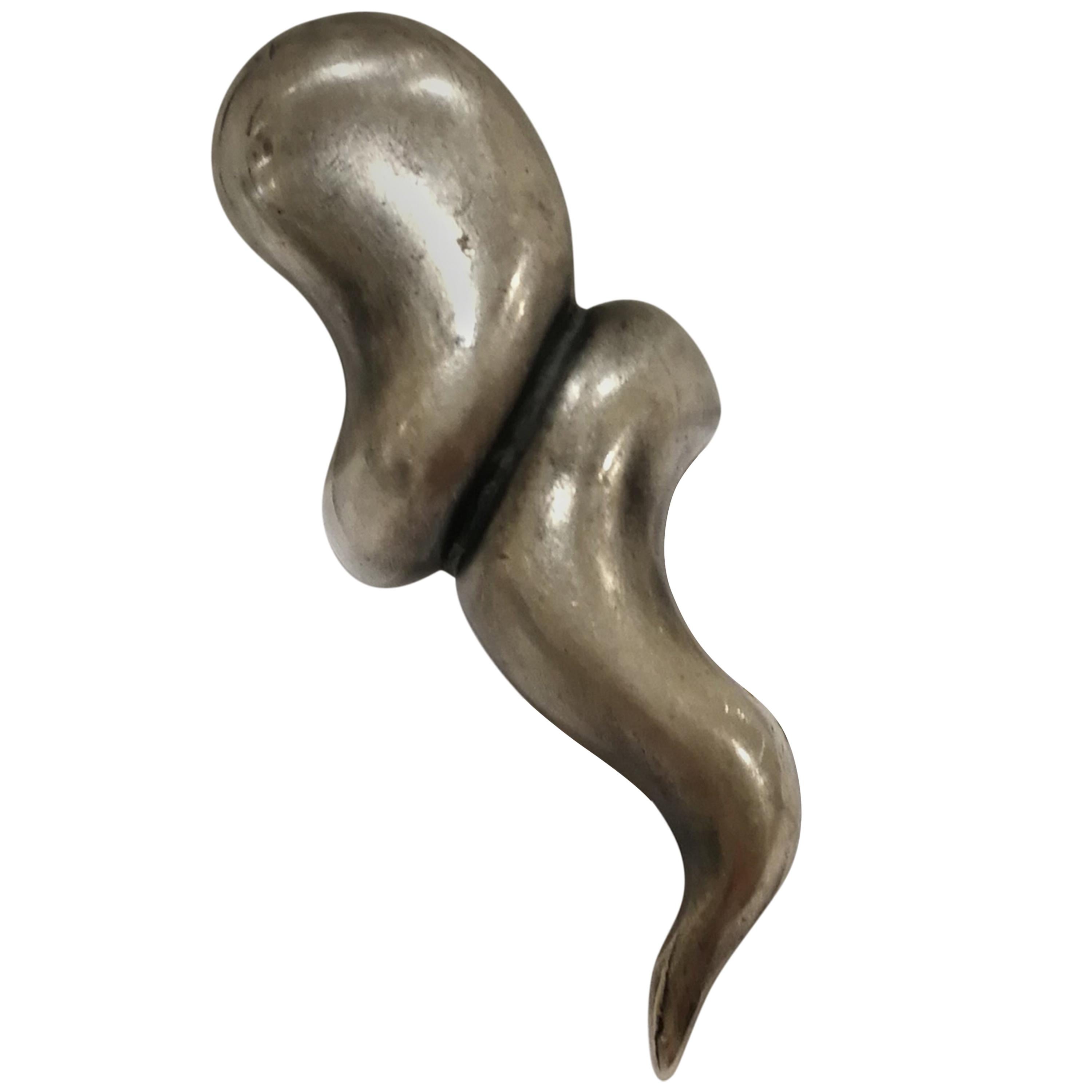 Amlè Silver Horn Ring