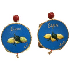 Amlé Capri Tambourine Earrings