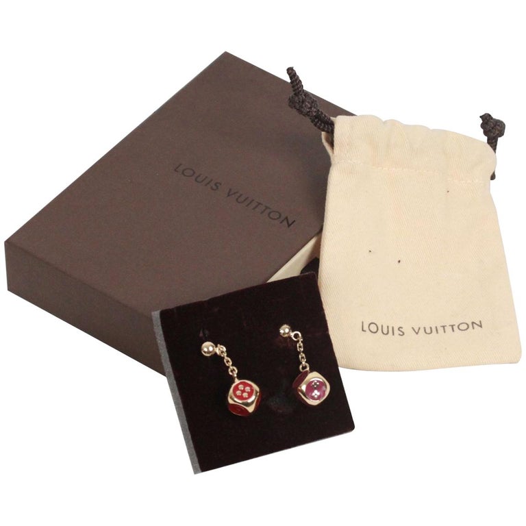 Louis Vuitton LV Iconic Enamel Earrings