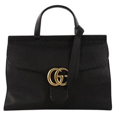 Gucci GG Marmont Henkeltasche aus Leder Medium