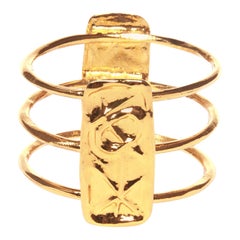 Christian lacroix gold bracelet