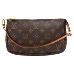 Louis Vuitton Pochette Accessoires Monogram Canvas Hand Bag
