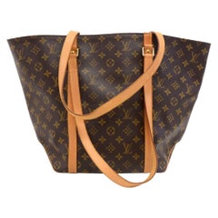 Louis Vuitton Sac Shopping Monogram Canvas Shoulder Tote Bag