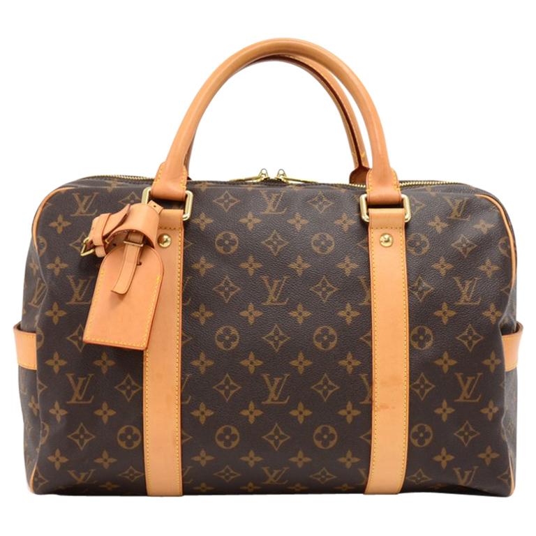 Louis Vuitton Carryall Monogram Canvas Travel Bag For Sale at 1stDibs