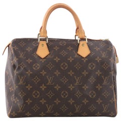 Louis Vuitton Speedy Handbag Monogram Canvas 30