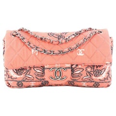 Chanel Bandana Flap Bag Quilted Canvas Medium