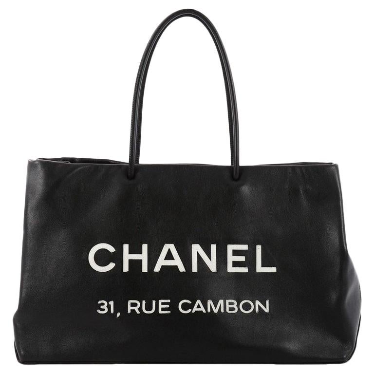 Chanel Essential 31 Rue Cambon Shopping Tote Leather Medium