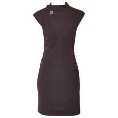 Geoffrey Beene Wool Jersey Day Dress