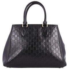 Gucci Soft Signature Convertible Top Handle Bag Guccissima Leder groß
