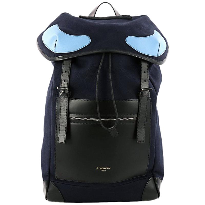 Givenchy Rider Backpack Canvas with Leather