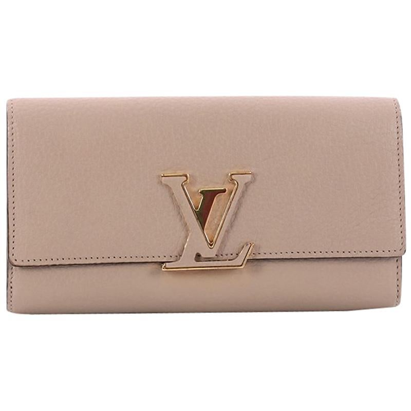 Louis Vuitton Capucines Wallet - 5 For Sale on 1stDibs | louis vuitton 