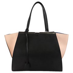 Fendi Tricolor 3Jours Handbag Leather Large