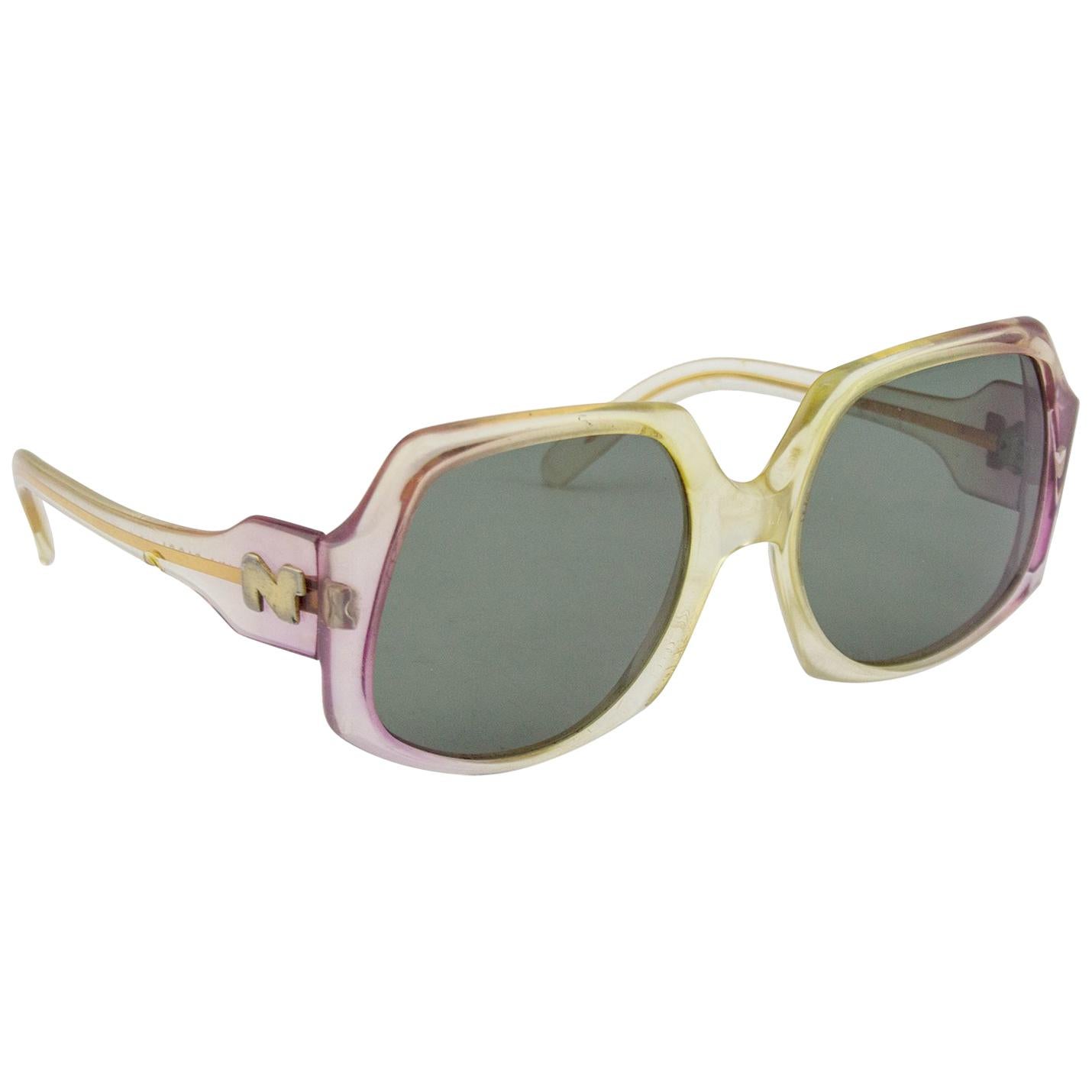 Nina Ricci Oversized Sunglasses, 1970s 