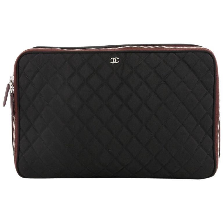 Chanel Laptop Sleeve Quilted Nylon at 1stDibs chanel laptop case, chanel computer sleeve