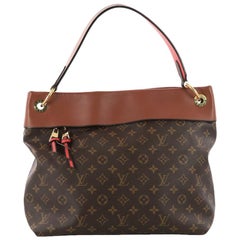 Louis Vuitton Tuileries Hobo Monogram Canvas with Leather