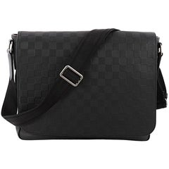 Louis Vuitton District Messenger Bag Damier Infini Leather MM