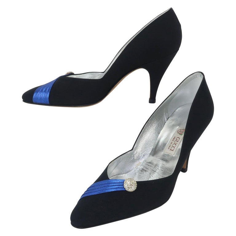 fabric evening shoes