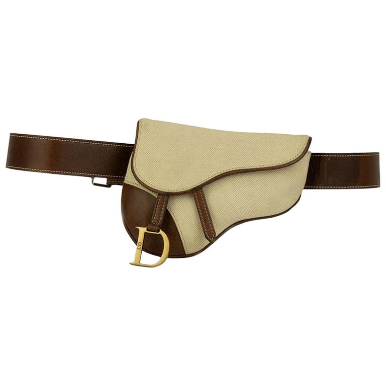 Christian Dior Vintage Belt Saddle Bag Bum Bag Waist Fanny Pack For Sale at  1stDibs | dior fanny pack, dior saddle belt bag, dior saddle bag fanny pack