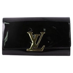 Louis Vuitton Louise Clutch Patent East West