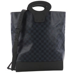  Louis Vuitton North South Tote Damier Cobalt