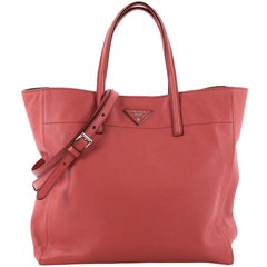 Prada Slim Convertible Tote Saffiano Leather Medium