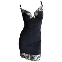 Agent Provocateur Lingerie Joseline Slip-Kleid mit Unterwirbel-BH, neu mit Etikett 36D
