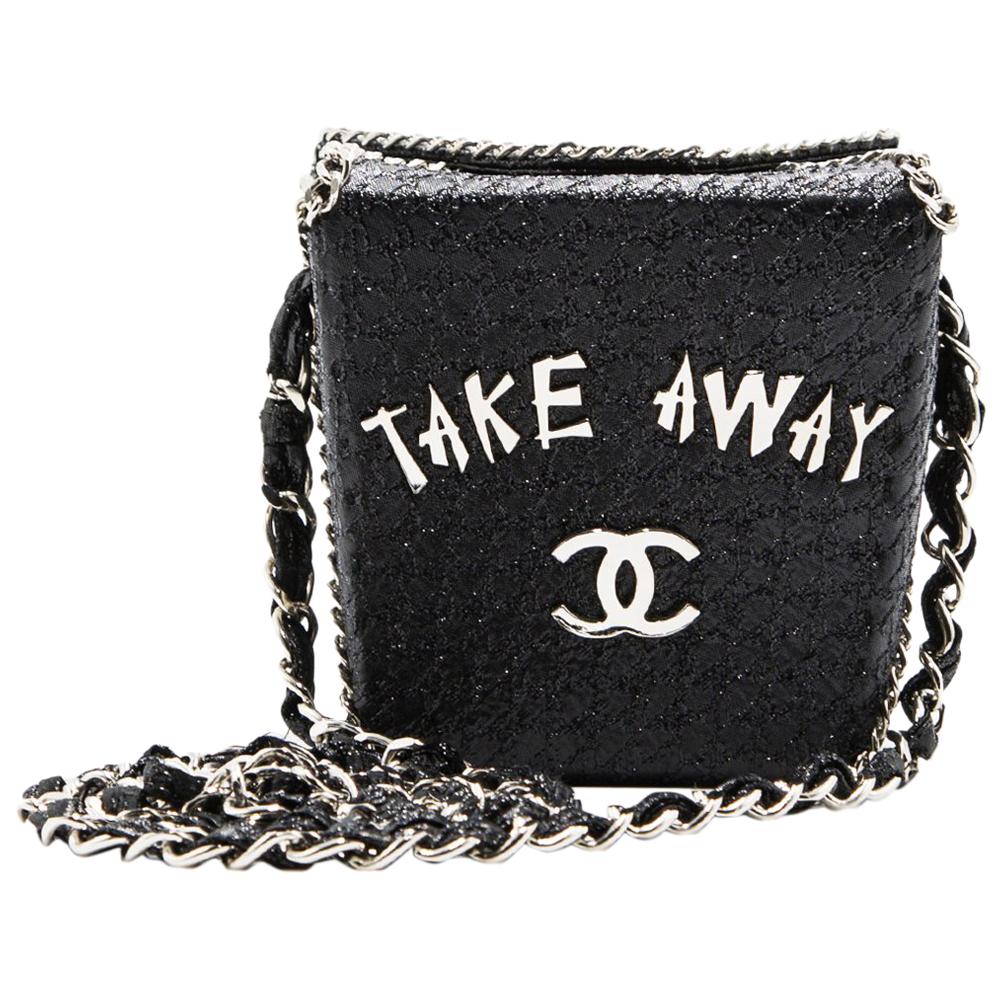 Chanel Take Away Box Bag Rare Limited Edition Runway Shanghai