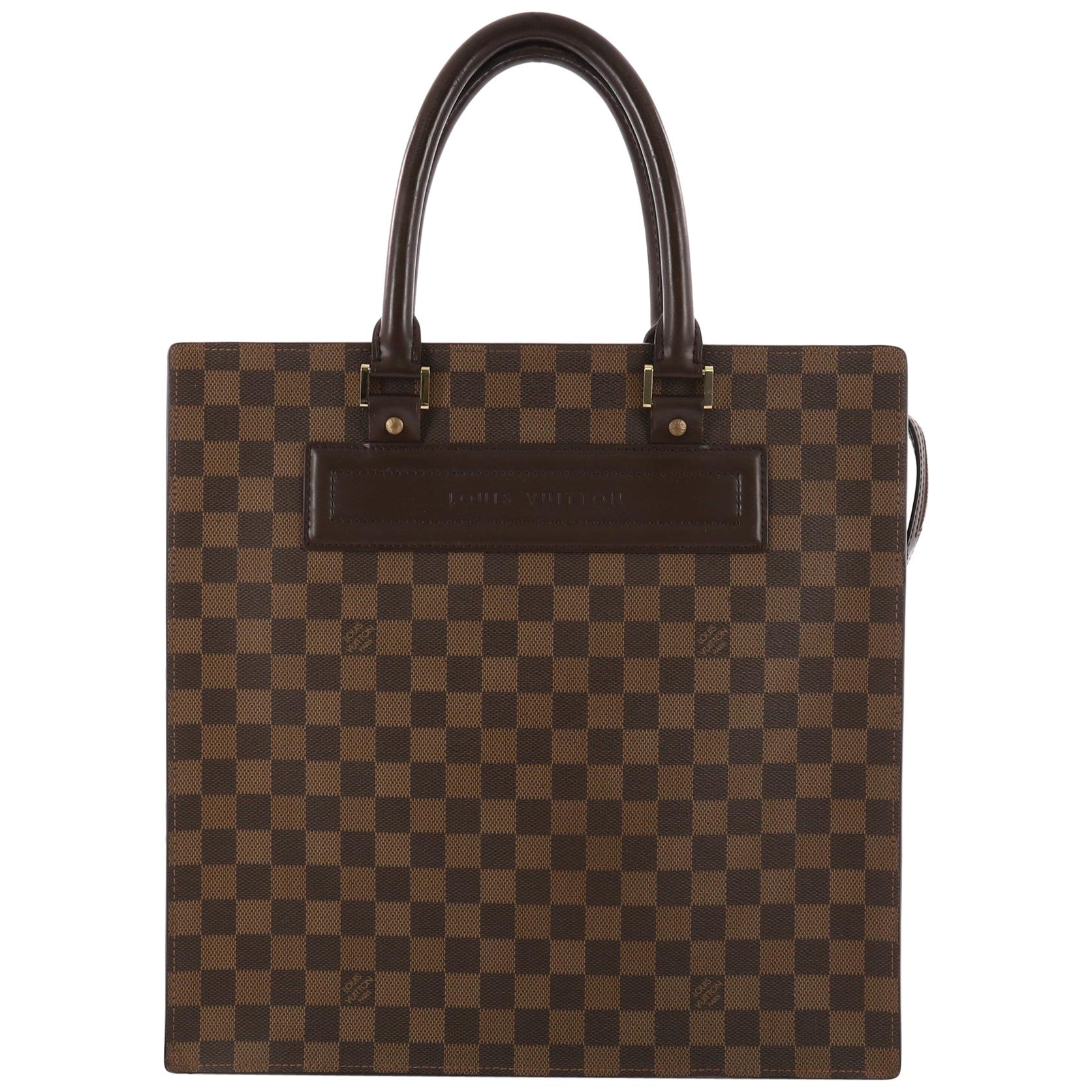 Louis Vuitton Venice Sac Plat Handbag Damier GM