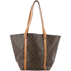 Louis Vuitton Shopping Sac Handbag Monogram Canvas MM