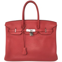 Hermes Birkin 35 Bouganvillea Pink