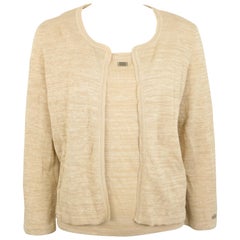 Chanel Colour Blocked Cashmere Sweater For Sale at 1stdibs