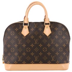 Louis Vuitton Vintage Alma Handbag Monogram Canvas PM