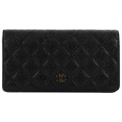 Chanel Black Caviar Timeless CC Yen Wallet, 2012-2013 Available For  Immediate Sale At Sotheby's