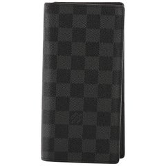 Louis Vuitton Brazza Wallet Damier Graphite