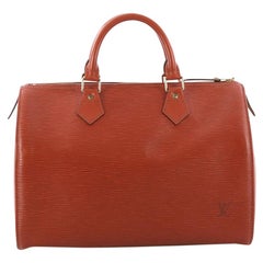 Louis Vuitton Speedy Handbag Epi Leather 30